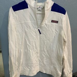 Vineyard Vines quarter zip size medium white